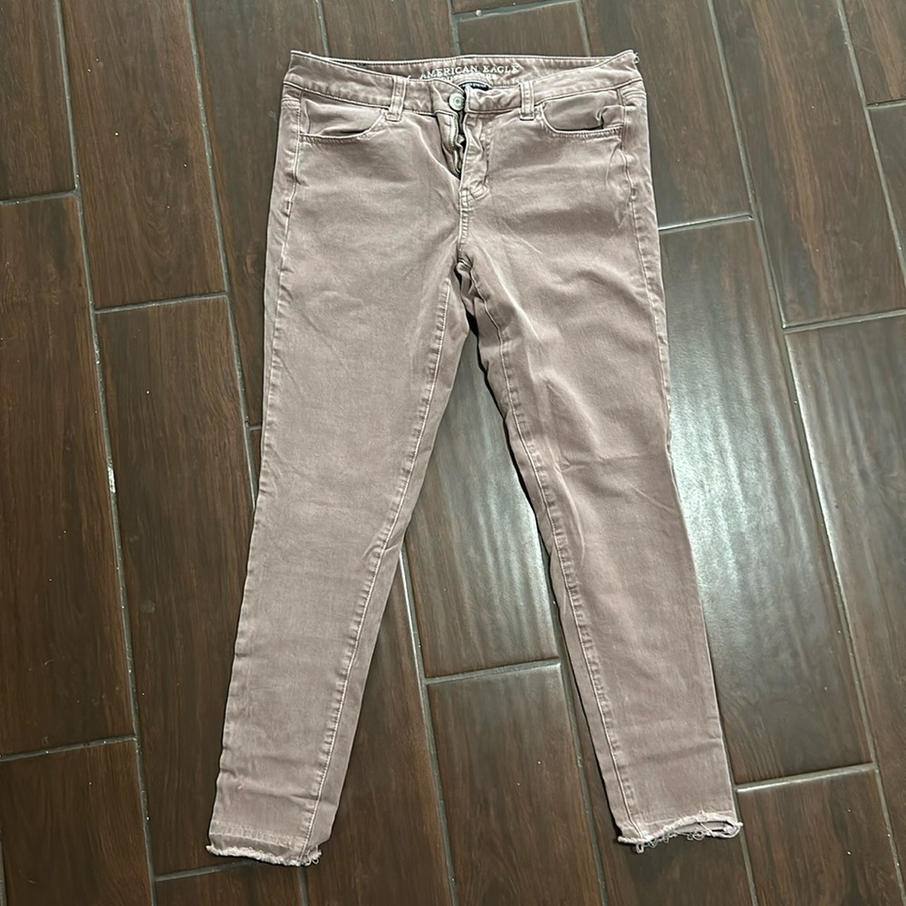 Mauve American Eagle Jegging